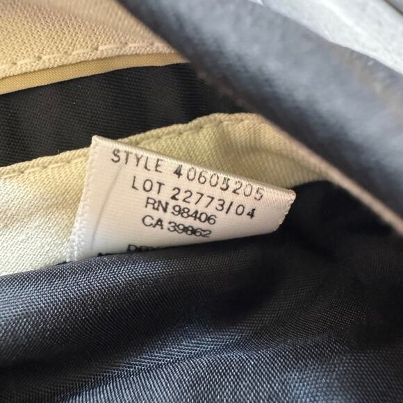 Theory Black Work Dress Pants Sz 6 | Flat Front Bootcut Trousers EUC - Picture 5 of 5